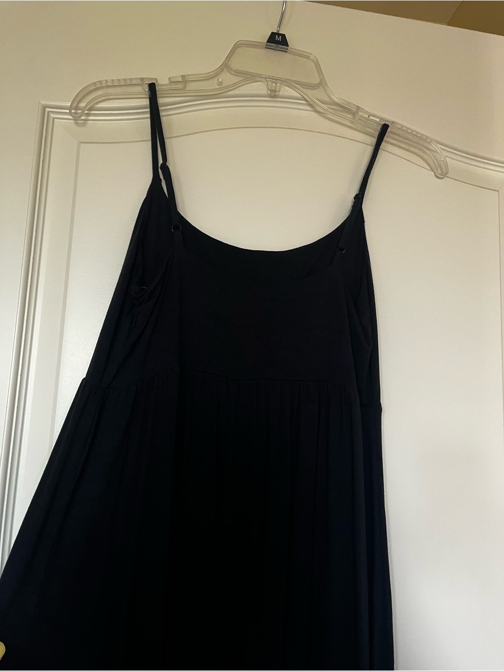 Old Navy Black Maxi Dress with Spaghetti Straps - Picture 4 of 5